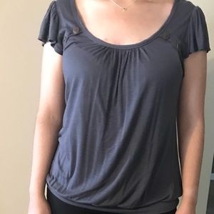 Medium gray top